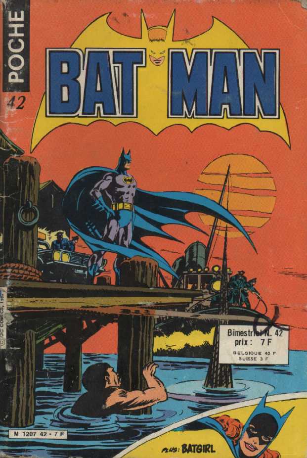 Scan de la Couverture Batman Poche n 42